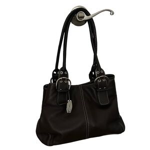 Tignanello Brown Leather Handbag